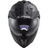 LS2 MX701 EXPLORER CARBON adventure helma matná-černá vel.XS
